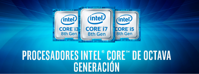 Procesadores Intel Core de Octava Generación